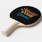 Master uw spel tafeltennisbatje (Voorkant Gekanteld)