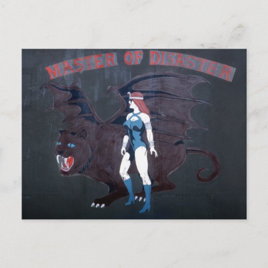 MASTER VAN DE RAMP - B-1B LANCER NOSE ART BRIEFKAART (Voorkant)