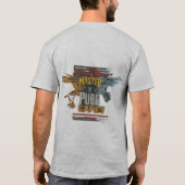 Master van PUBG Games T-shirt (Achterkant)