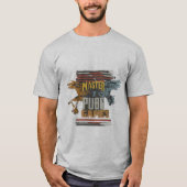 Master van PUBG Games T-shirt (Voorkant)