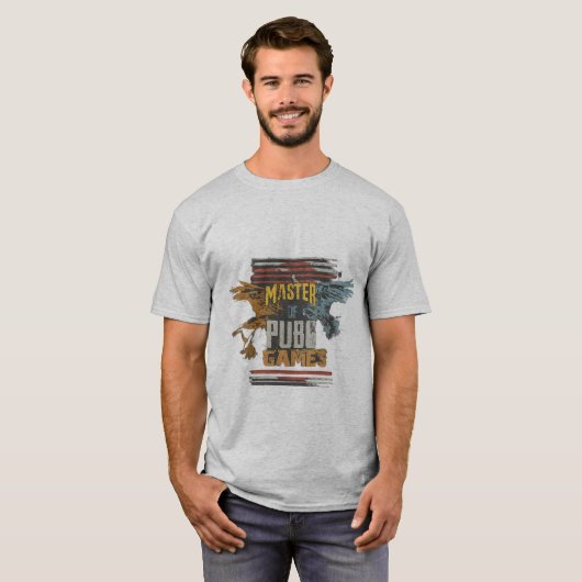 Master van PUBG Games T-shirt (Voorkant volledig)