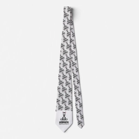 Master van Zebraat, Zebra Stropdas (Voorkant)
