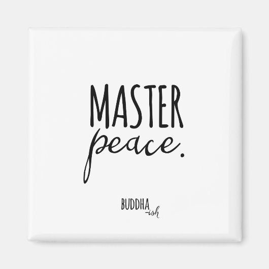 Master Vredesmagneet Magneet (Voorkant)