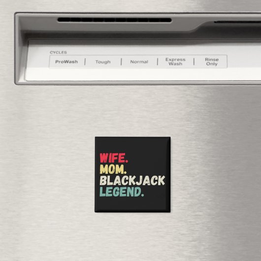 Masterboor zwarte legendekkaarten 21 retro  magneet (Insitu (Vaatwasser))