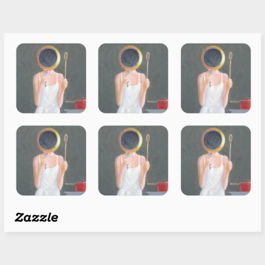 Masterchef 2005 vierkante sticker (Vel)