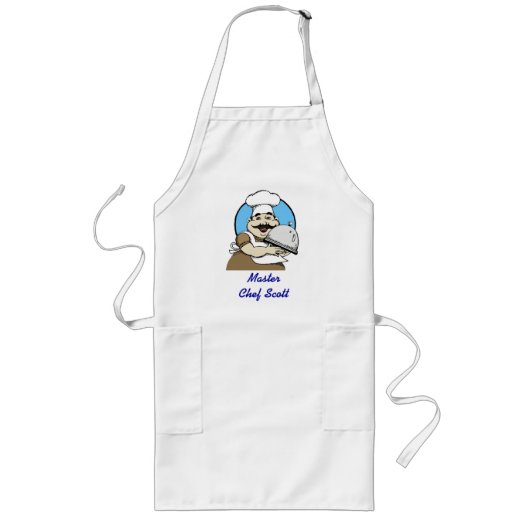 MasterChef Apron - Scott (of?) aanpassen Lang Schort (Voorkant)