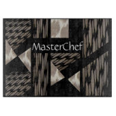 MasterChef Kitchen snijraad - zwart/grijs/wit Snijplank (Voorkant)
