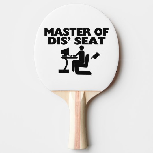 Mastercomputer van de bestuurderszitplaats tafeltennisbatje (Voorkant)