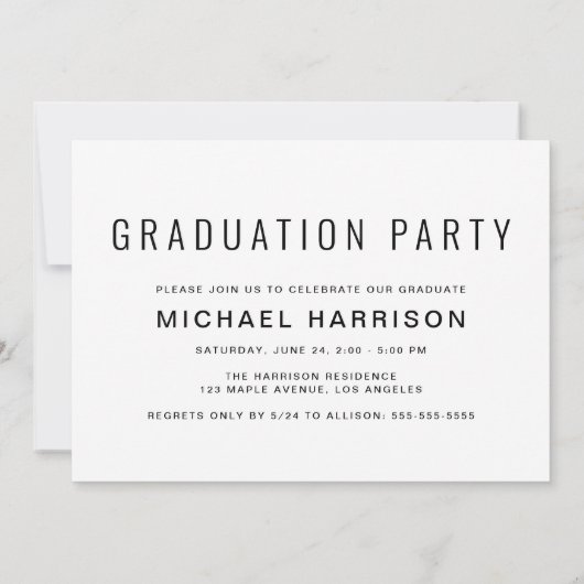 Masterd it Foto Masters Graduation Party Kaart (Achterkant)