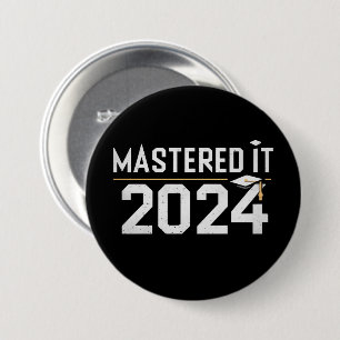 Masterdiploma Beheerst 2024 Masterdiploma Ronde Button 7,6 Cm