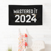 Masterdiploma Beheerst 2024 Masterdiploma  Spandoek (Insitu)
