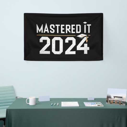 Masterdiploma Beheerst 2024 Masterdiploma  Spandoek (Beurs)