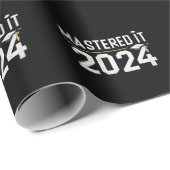 Masterdiploma Beheerst 2024 Masteropleiding  Cadeaupapier (Rol Hoek)