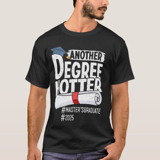 Masterdiploma EEN ANDER DIPLOMA HETER Grappige Mee T-shirt (Voorkant)
