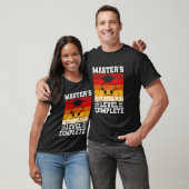 Masterdiploma MASTER-NIVEAU VOLLEDIG Grappig spel T-shirt (Unisex)