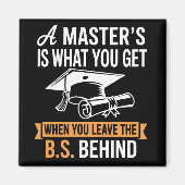 Masterdiploma MBA Masterdiploma Afstuderen Magneet (Voorkant)