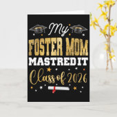 Masterdiploma Mijn pleegmoeder behaalde het Cl Van Kaart (Gele Bloem)