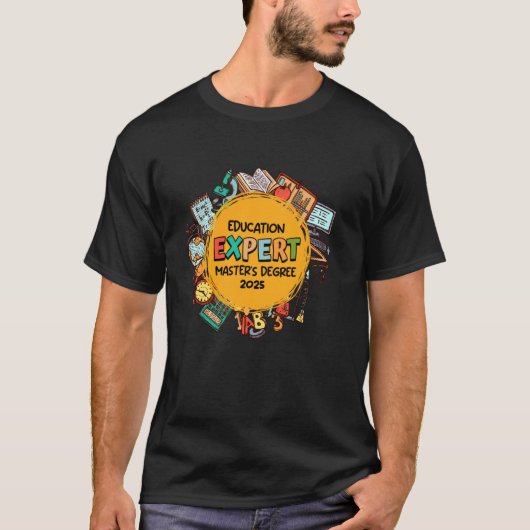Masterdiploma ONDERWIJS DESKUNDIGE MASTER 2 T-shirt (Voorkant)