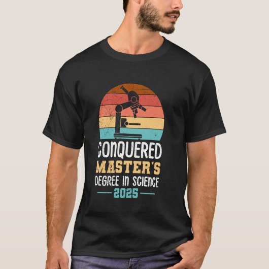 Masterdiploma VEROVERDE MASTER'S DEGREE 2025 T-shirt (Voorkant)