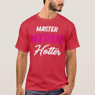 Masterdiploma's heter grappige opleiding bachelor t-shirt