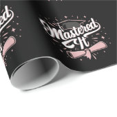 Masterdoctoraat Afstuderen MBA-Afstuderen Cadeaupapier (Rol Hoek)