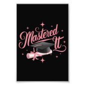 Masterdoctoraat Afstuderen MBA-Afstuderen Foto Afdruk (Voorkant)