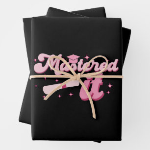 Masterdoctoraat Afstuderen MBA-Afstuderen Inpakpapier Vel