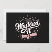 Masterdoctoraat Afstuderen MBA-Afstuderen Kaart (Voorkant)