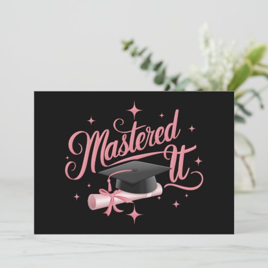 Masterdoctoraat Afstuderen MBA-Afstuderen Kaart (Staand voorkant)