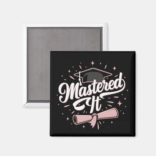 Masterdoctoraat Afstuderen MBA-Afstuderen Magneet (Voorkant / Achterkant)