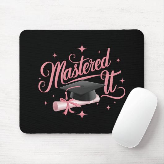 Masterdoctoraat Afstuderen MBA-Afstuderen Muismat (Met muis)