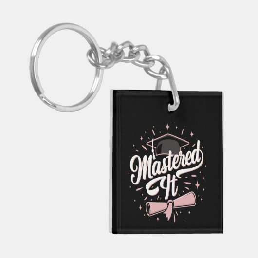 Masterdoctoraat Afstuderen MBA-Afstuderen Sleutelhanger (Voorkant Links)