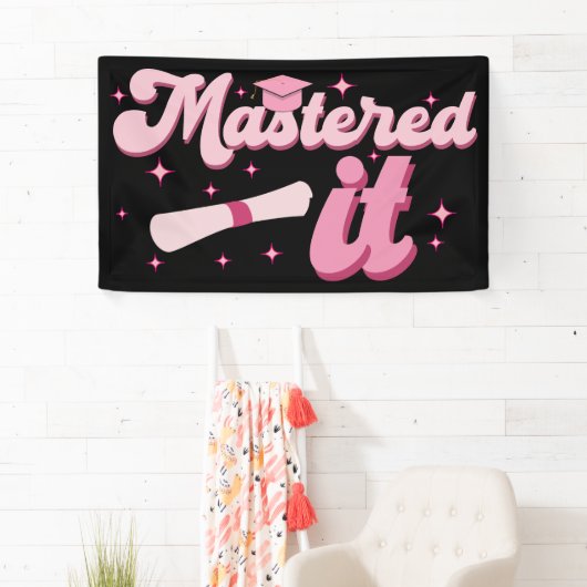 Masterdoctoraat Afstuderen MBA-Afstuderen Spandoek (Insitu)