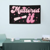 Masterdoctoraat Afstuderen MBA-Afstuderen Spandoek (Beurs)