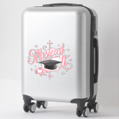 Masterdoctoraat Afstuderen MBA-Afstuderen Sticker (Koffer)