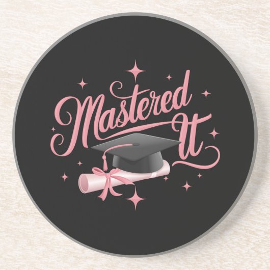 Masterdoctoraat Afstuderen MBA-Afstuderen Zandsteen Onderzetter (Voorkant)