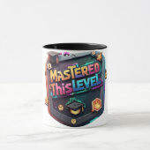 Mastered dit niveau Afstuderen Mok (Midden)