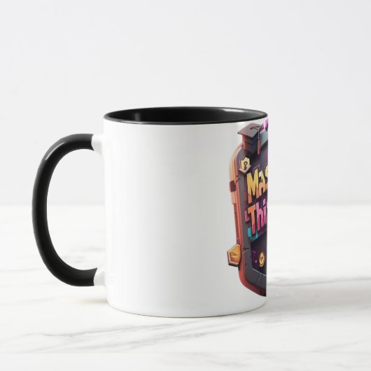 Mastered dit niveau Afstuderen Mok (Links)