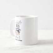 Mastered IT Afstuderen College Afstuderen cadeau, Koffiemok (Voorkant links)