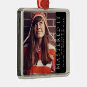 Mastered It Afstuderen Photo Keepomwille Metalen Ornament (Rechts)