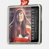 Mastered It Afstuderen Photo Keepomwille Metalen Ornament (Links)