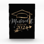Mastered It Class van 2024 Afstuderen Gifts voor h Fotoblokken (Voorkant)