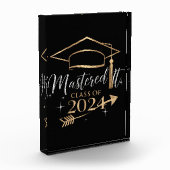 Mastered It Class van 2024 Afstuderen Gifts voor h Fotoblokken (Links)