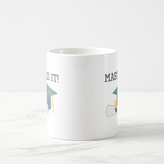 Mastered it Funny Afstuderen Gift Coffee Mok (Center)