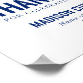 Mastered It Graduation Thank You Sticker Template Poster (Hoek)