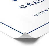 Mastered It Masters Degree Graduation Welcome Poster (Hoek)