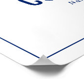 Mastered It Masters Degree Graduation Welcome Poster (Hoek)