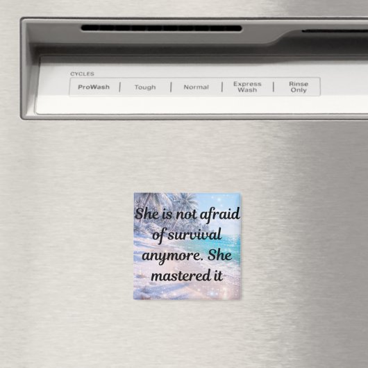 Mastered Survival - Unbreakable Strength Magneet (Insitu (Vaatwasser))