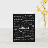 Mastering Essential Calculus Formulas Wiskunde Gen Kaart (Gele Bloem)
