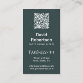 Mastering Luchtfotografie Drone Skyline Foto's Visitekaartje (Achterkant)